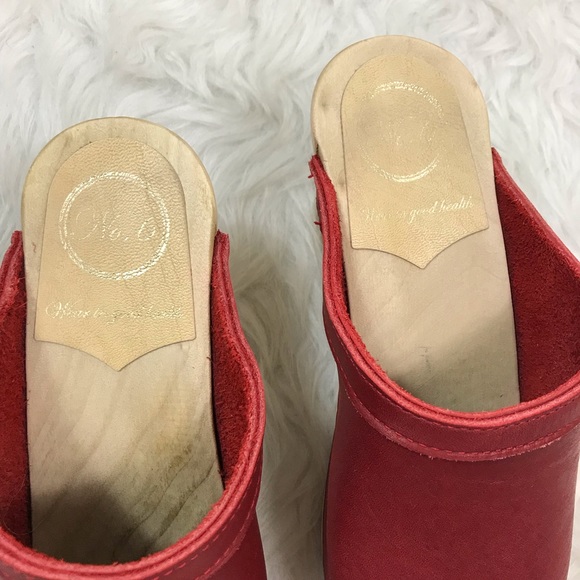 No. 6 Old School high heel clogs - Picture 4 of 11